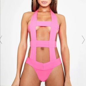 DollsKill Club Exx Bonus Round Cut-Out Bodysuit